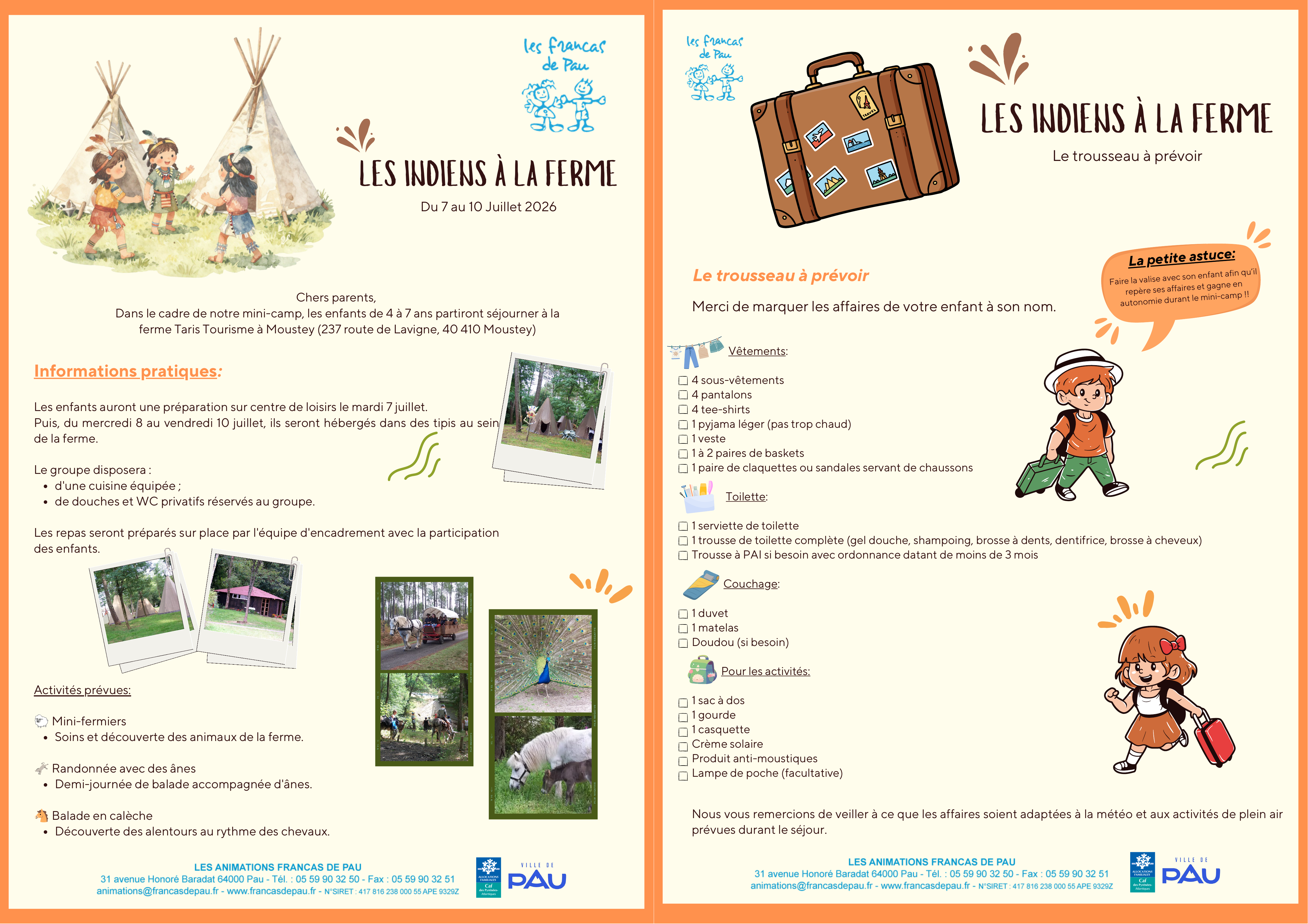 Info Camp Ferme
